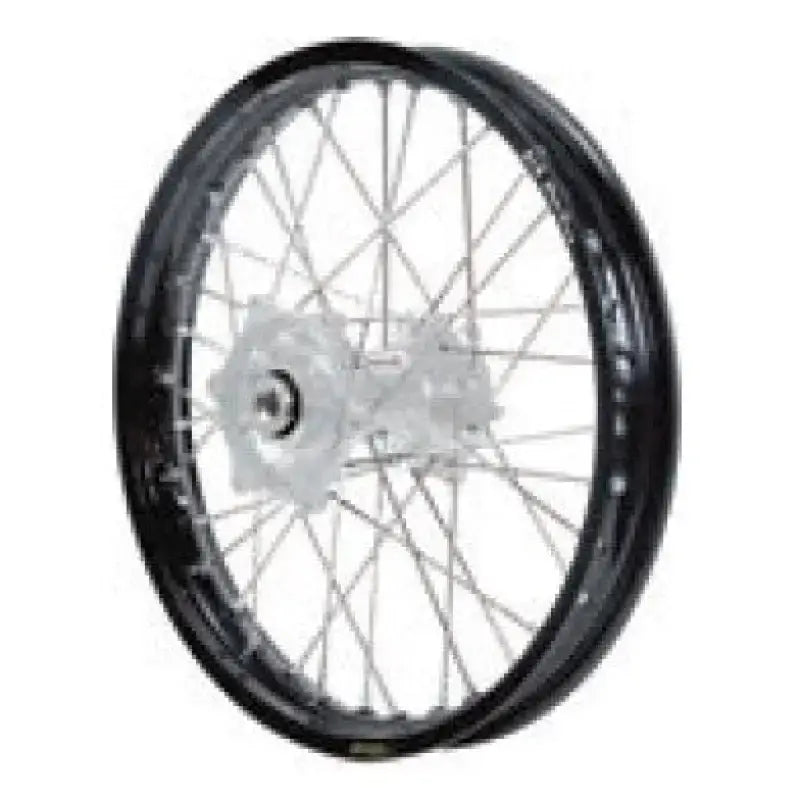 70-3000RB-A60 Dubya Front Wheel 1.60 X 21 Red Haan Hub Black A60 Rim - Wheels