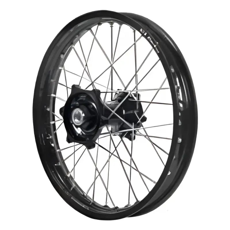 70-3061OB Dubya Rear Wheel 2.15 X 18 Orange Haan Hub Black Rim - Wheels