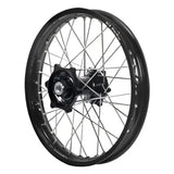 70-3073RB Dubya Rear Wheel 2.15 X 18 Red Haan Hub Black Rim - Wheels