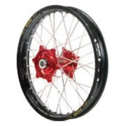 70-3101RB-A60 Dubya Front Wheel 1.60 X 21 Red Haan Hub Black A60 Rim - Rims