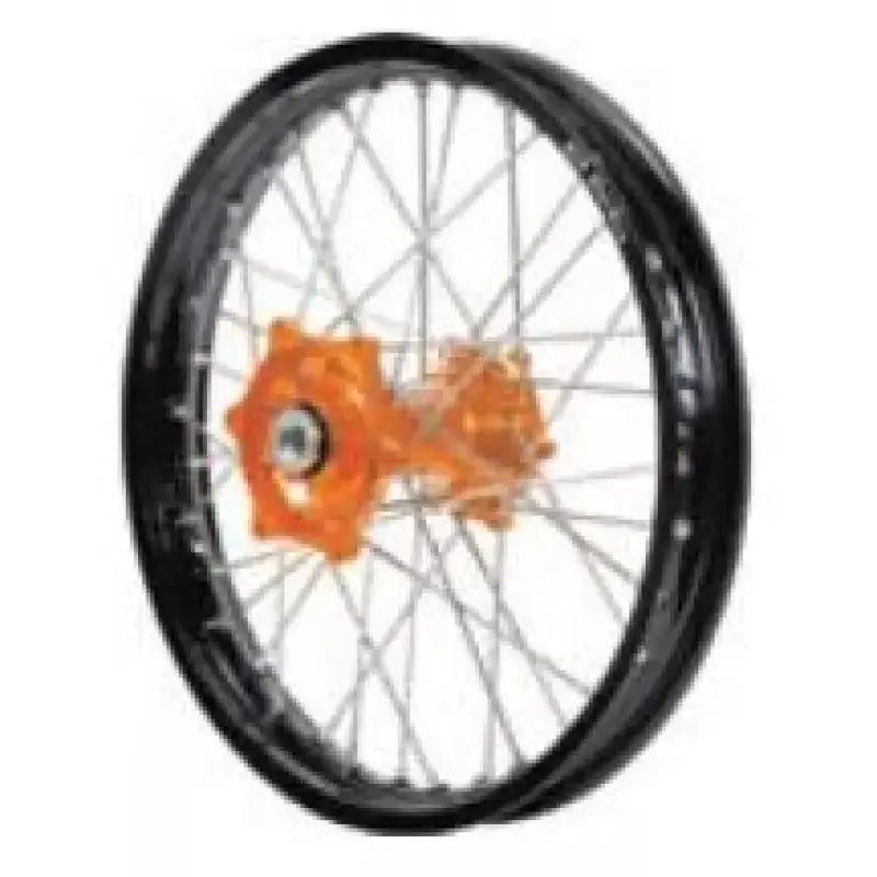 70-3157RB-A60 Dubya Rear Wheel 2.15 X 19 Red Haan Hub Black A60 Rim - Wheels