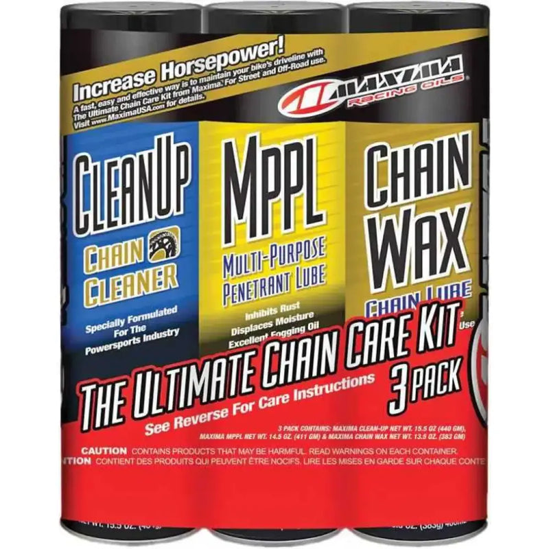 70-749203 Ultimate Chain Wax Care Kit 3/Pk