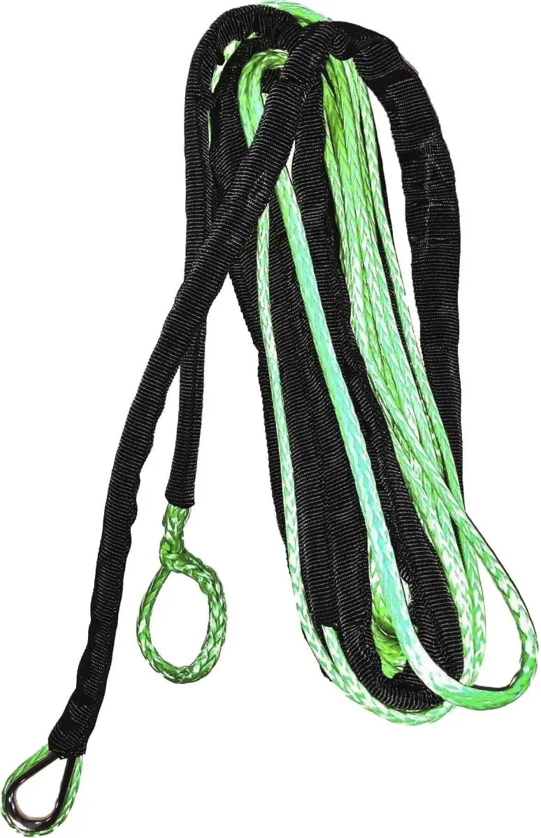 OPEN TRAIL 700-4150 Synthetic Winch Rope 1/4" Diameter X 50 Ft. Green