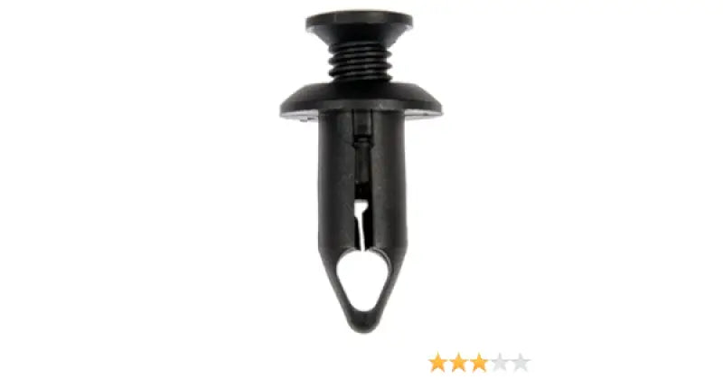 Black plastic push rivet for Dorman Air Filter Retainer Combo, perfect for Dorman Air filters