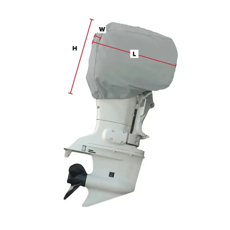 Outboard motor cover-pfii gray for Carver 10 Hp O/B Motor protection with cover-pfii gray design