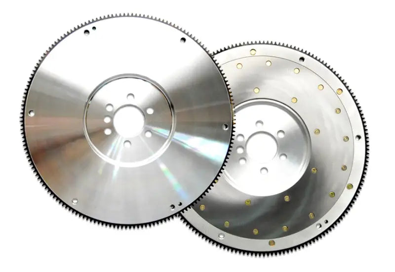 Centerforce flywheel with precision-engineered silver flywheels and gold bolts