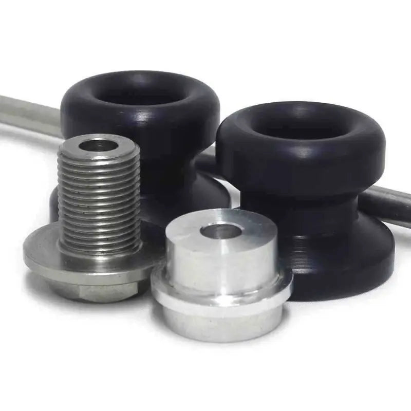 702-3829 Front Axle Sliders Black