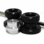 702-5419 Front Axle Sliders Black