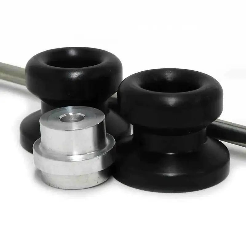 702-5419 Front Axle Sliders Black