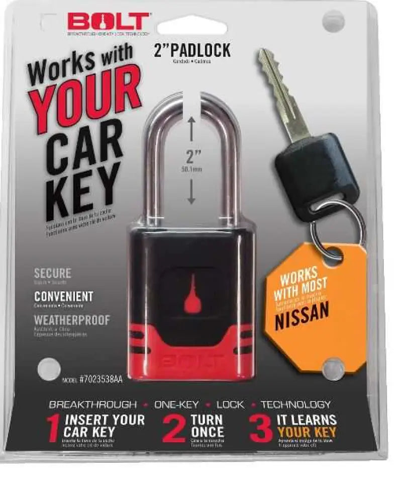 7023538 BOLT Locks/ Strattec Security Padlock Key Type - Uses