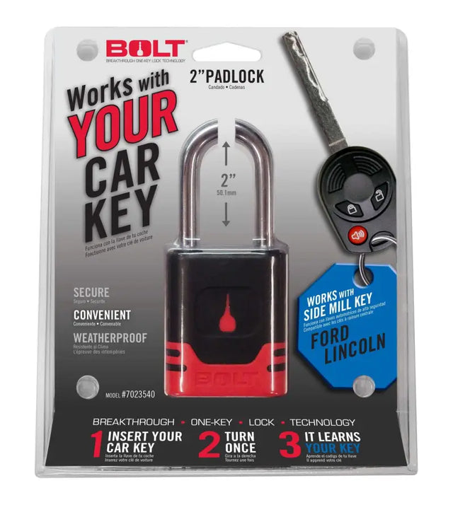 7023540 BOLT Locks/ Strattec Security Padlock Key Type - Uses