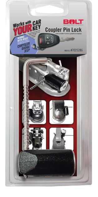 7025286 BOLT Locks/ Strattec Security Trailer Coupler Lock Pin Type