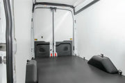 Empty van cargo area with Legend Fleet Doorlinertransmr for the Legend Fleet