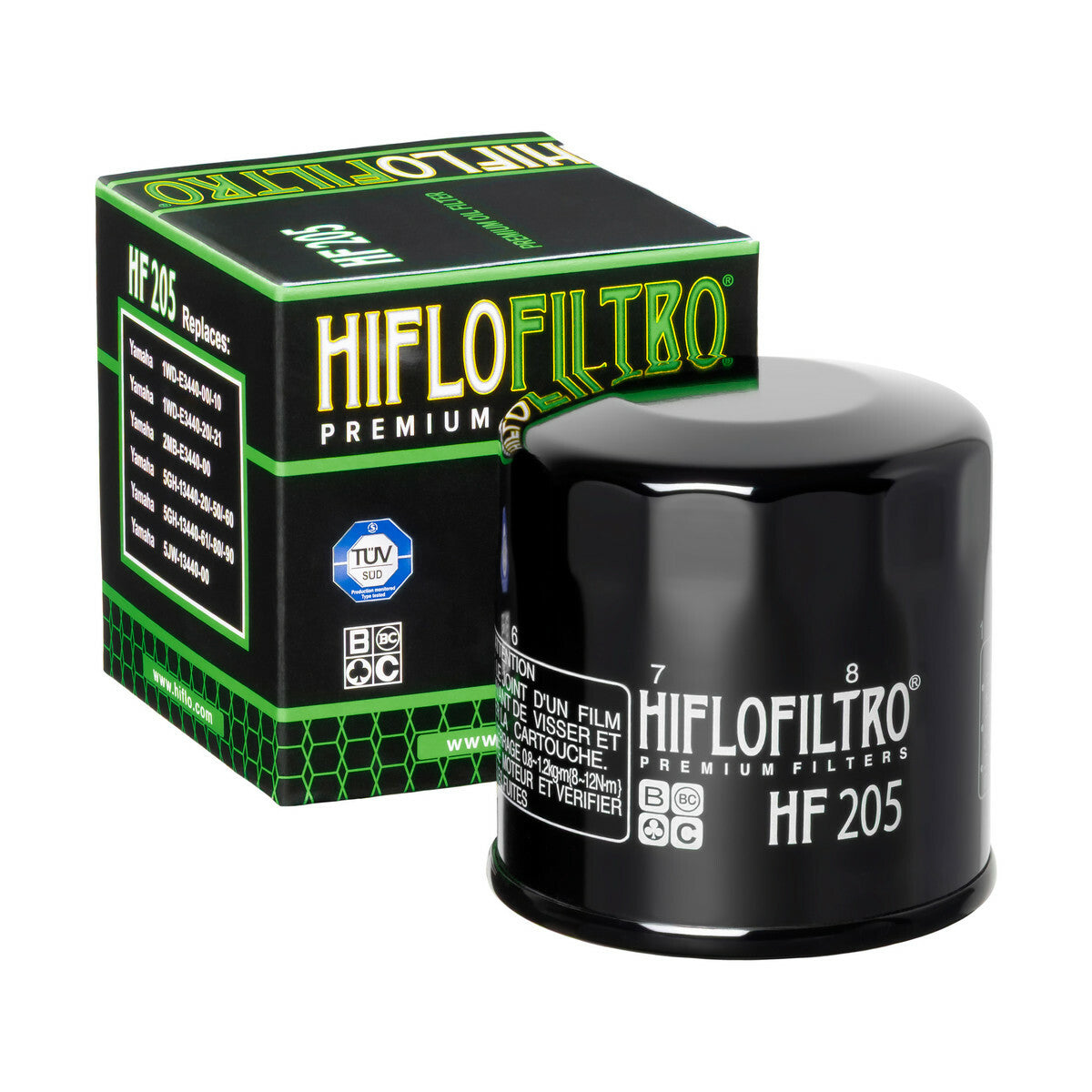 Hiflofiltro Oil Filter Oil Filters HF205