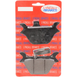7058-Z + Lyndall Brakes Brake Pad Z + Rear Bt