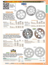 7059-G + Lyndall Brakes Brake Pad Gold + F 84-99Fxst
