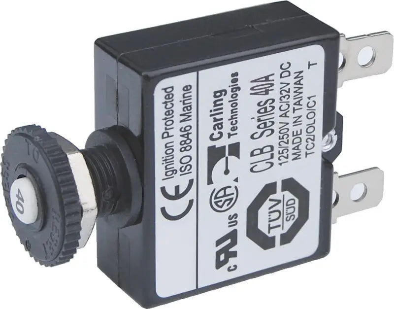 7061-BSS Blue Sea Circuit Breaker Push Button Qc 40A