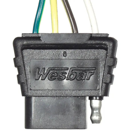 707254 Wesbar 4Flat Ext Harness 2’ Long - Trailer Wiring Connector