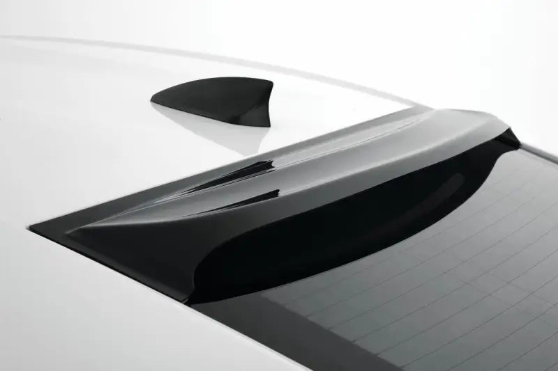 Black car spoiler and antenna with carbon fiber look for 70730X GT Styling Buggard