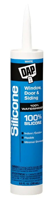 7079808646 DAP Silicone Dap White