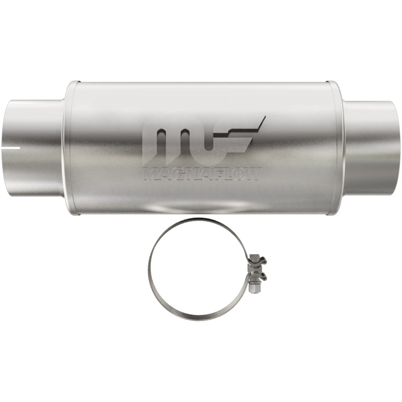 Magnaflow 12776 MagnaFlow Muffler Mag DSL SS 7x7x14 5in Inlet 5in Outlet