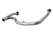 aFe 48-46208 aFe Power Twisted Steel Y-Pipe Stainless Steel 2.5in 12-14 Jeep Wrangler V6 3.6L