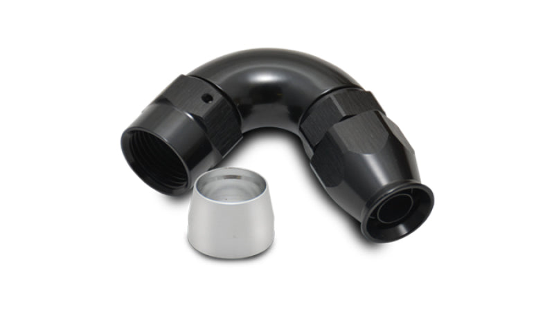 Vibrant 28212 Vibrant -12AN 120 Degree Hose End Fitting for PTFE Lined Hose
