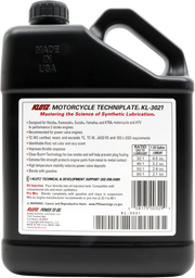 Klotz Motorcycle TC-W3 2T Oil Chemicals KL-3021 - Techniplate Synthetic TC-W3 Gal Case
