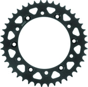 Bike Master 965108 BikeMaster Honda Rear Steel Sprocket 520 42T - Black - 965108