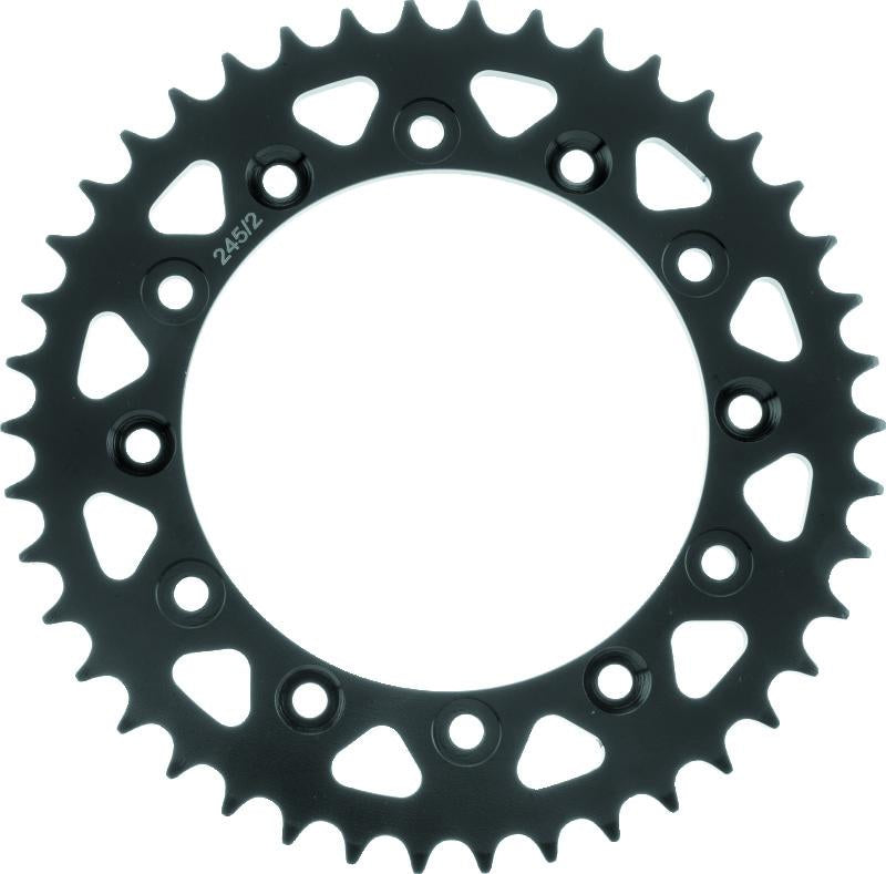 Bike Master 965108 BikeMaster Honda Rear Steel Sprocket 520 42T - Black - 965108