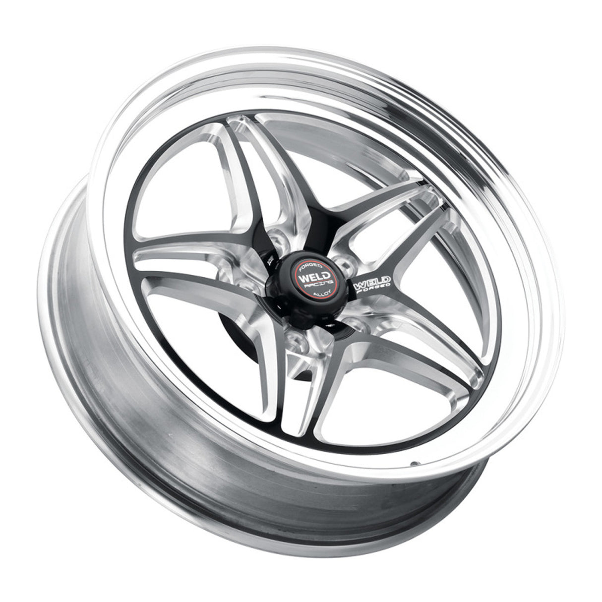 Weld S80 17X11 / 5X115mm BP / 5.8in BS Black Wheel (Medium Pad) - 80MB7110W58A