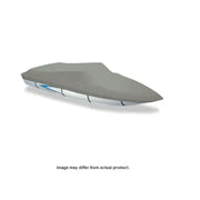 Gray boat cover for Carver Boat, fits Carver Boat models 71018F-10 and CCB-18
