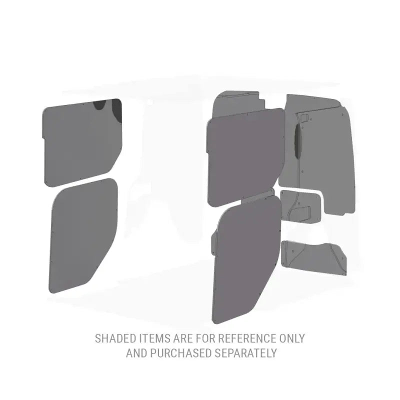 713-114-2613 Legend Fleet Door Liner For Transit - Van Wall