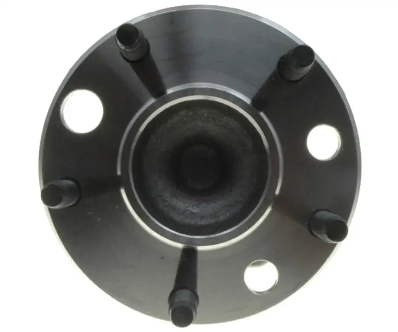 Automotive wheel hub assembly for 713090 Raybestos Wheel Hub Assembly showing the hub assembly close-up