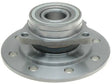 Silver Raybestos wheel hub assembly showing a durable wheel hub for cars