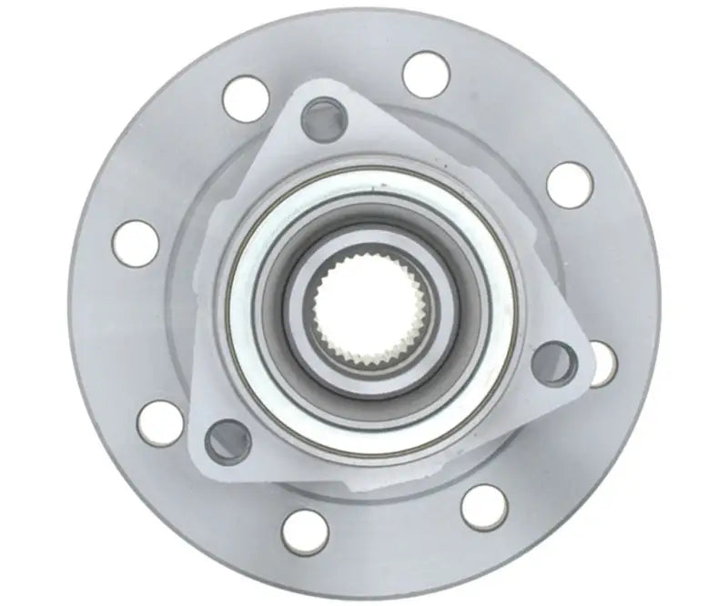 Silver Raybestos wheel hub assembly for reliable wheel hub performance