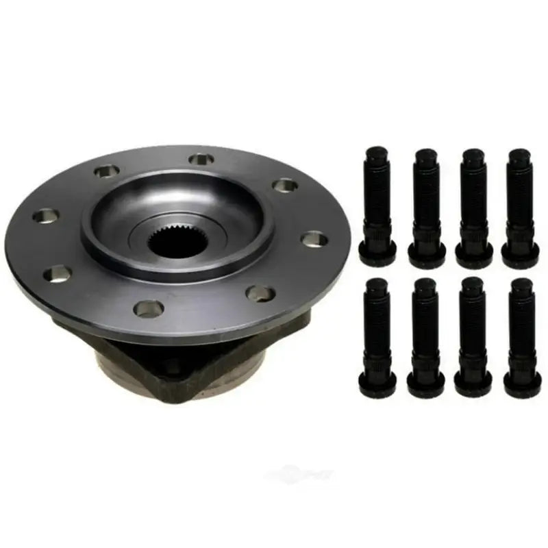 Wheel hub assembly with studs for Raybestos 715070 wheel hub upgrade