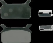 7157-Z + Lyndall Brakes Brake Pad Z-Plus Rear Flt 84-99