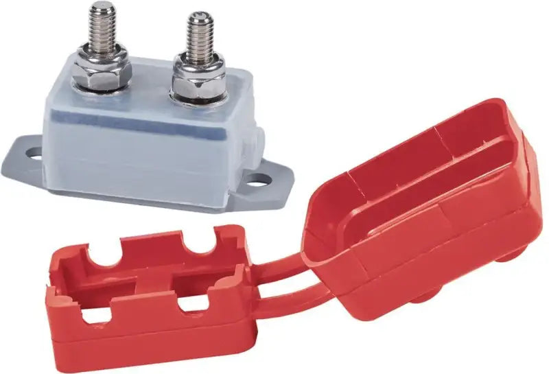 7157BSS Blue Sea Circuit Breaker Short Stop Sfcmt 50, gray and red components.