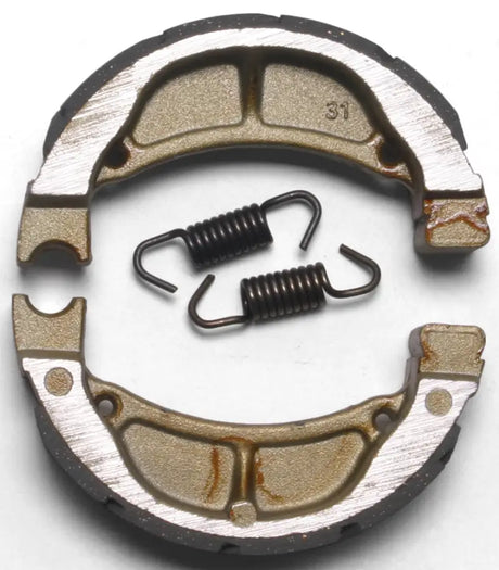 Brake Shoes 715g Grooved, ideal for RV, Automotive, Powersports, off-road, and marine applications, perfect exterior and interior truck accessories, truck bed and RV parts, Powersports,AVADA - Best Sellers