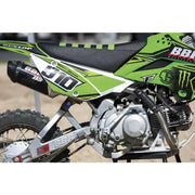 716-KLX-1152 Tall Seat Assembly Klx110 Blk/Grn