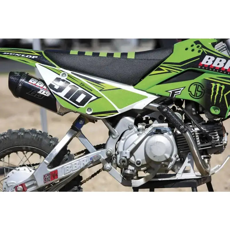 716-KLX-1152 Tall Seat Assembly Klx110 Blk/Grn