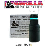 71641X Gorilla X2 Wheel Lock 4-P