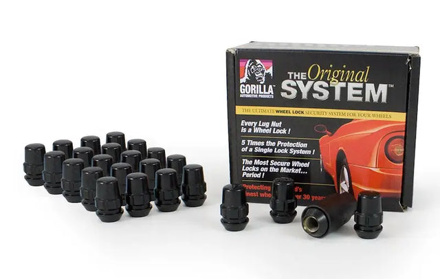 71644NBC Gorilla 14Mm X 1.50 Acorn Black C - Wheel Installation Kit