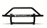 Black metal grille guard for Chevy Colorado AR Pre-Run 2016-2021 pre-runner guard