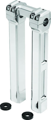 Kuryakyn 6130 Kuryakyn 12inch Billet Handlebar Risers Chrome - 6130