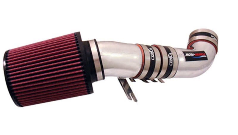 Injen PF7021P PF7021P Injen 94-04 S10 Sonoma Jimmy Blazer 4.3L V6 Polished Power-Flow Air Intake System