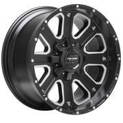 Pro Comp 17X9 Satin Black/Milled Wheel - 2500 lbs Load Capacity