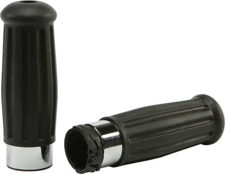 72-169 Grips Vintage Chrome Ring 73 95 Cable Throttle