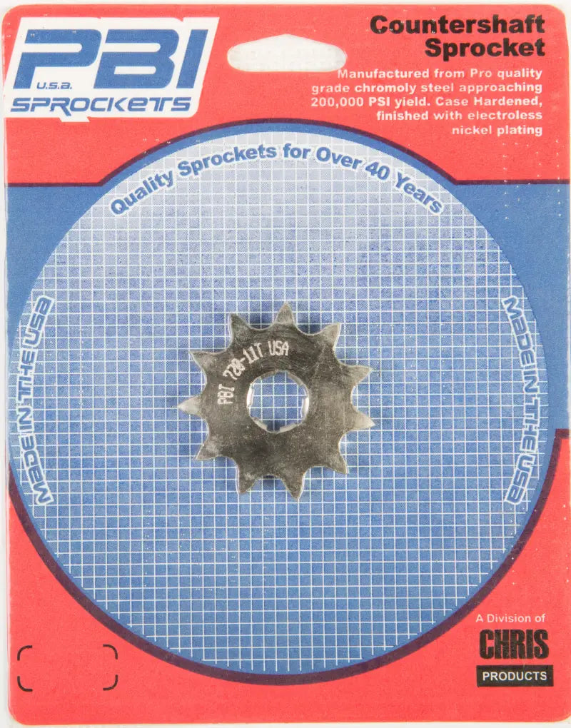 720-11 Front Cs Sprocket Steel 11t 420 Kaw/Suz/Yam - Countershaft